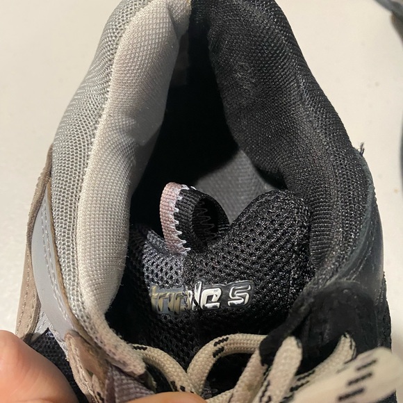 Balenciaga triple S black grey two tone fabric sneaker no box - Picture 4 of 10